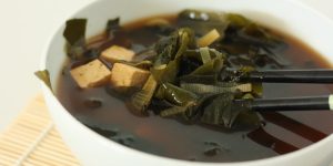 Sopa de Tofu y Algas